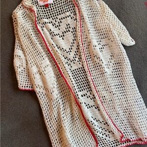 NWOT Handmade crochet top Memorial Day